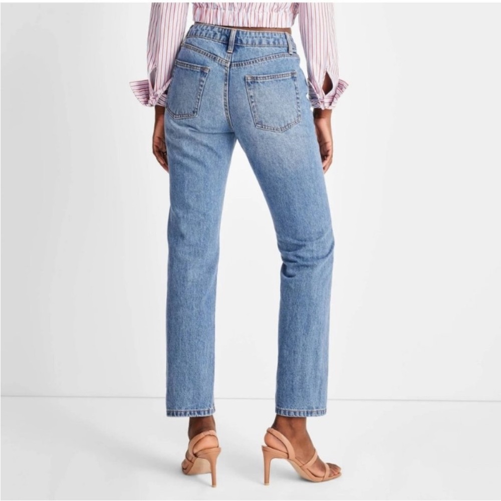 High-Rise Faded Boyfriend Jeans - Future Collective with Kahlana Barfield Brown - Picture 2 of 7